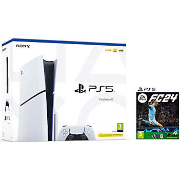 PlayStation 5 (PS5) Console with EA Sports FC24 (7+) | Grattan